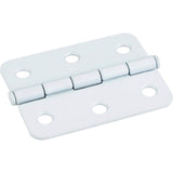 Hardware Resources - Primer 2-1/2'' x 2'' Single Full Swaged Radius Corner Butt Hinge - Prime Coat