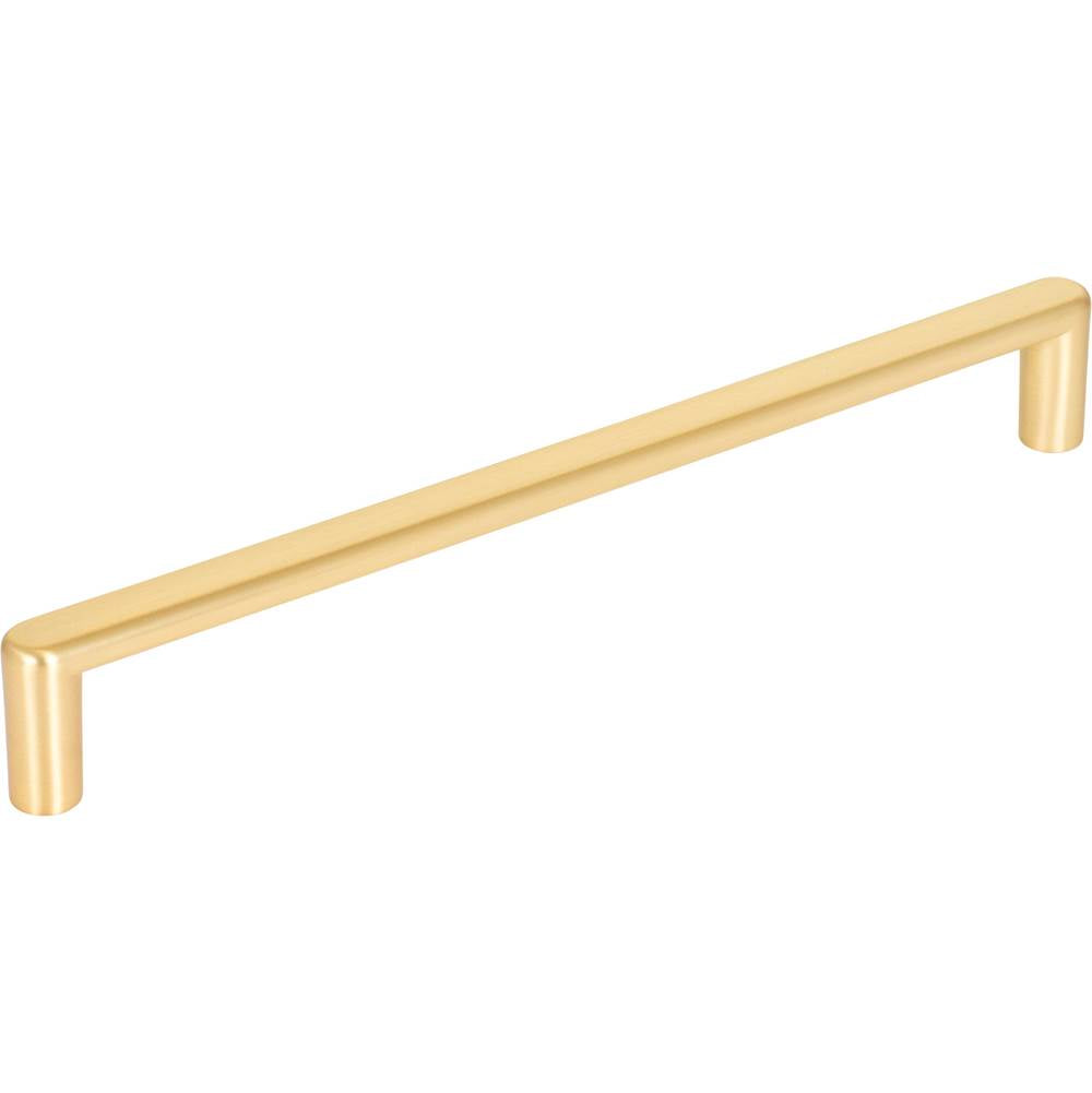 Hardware Resources - 192 mm Center-to-Center Brushed Gold Gibson Cabinet Pull - Brushed Gold