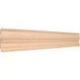 Hardware Resources - 7/8'' D x 4-1/8'' H Oak Standard Crown Moulding - Unfinished