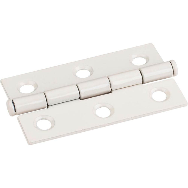 Hardware Resources - Almond 2-1/2'' x 1-1/2'' Single Half Swaged Butt Hinge - Almond