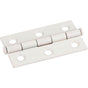 Hardware Resources - Almond 2-1/2'' x 1-1/2'' Single Half Swaged Butt Hinge - Almond