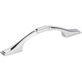 Hardware Resources - 3'' Center-to-Center Polished Chrome Square Hammond Cabinet Pull - Polished Chrome