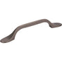 Hardware Resources - 96 mm Center-to-Center Brushed Pewter Kenner Cabinet Pull - Brushed Pewter