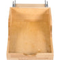 Hardware Resources - 18'' Wood High Back Rollout for Vanity Depth - UV Coated