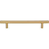 160 mm Center-to-Center Brushed Gold Naples Cabinet Bar Pull