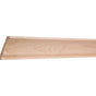 Hardware Resources - 3/4'' D x 5'' H Poplar Contemporary Cove Crown Moulding - Unfinished