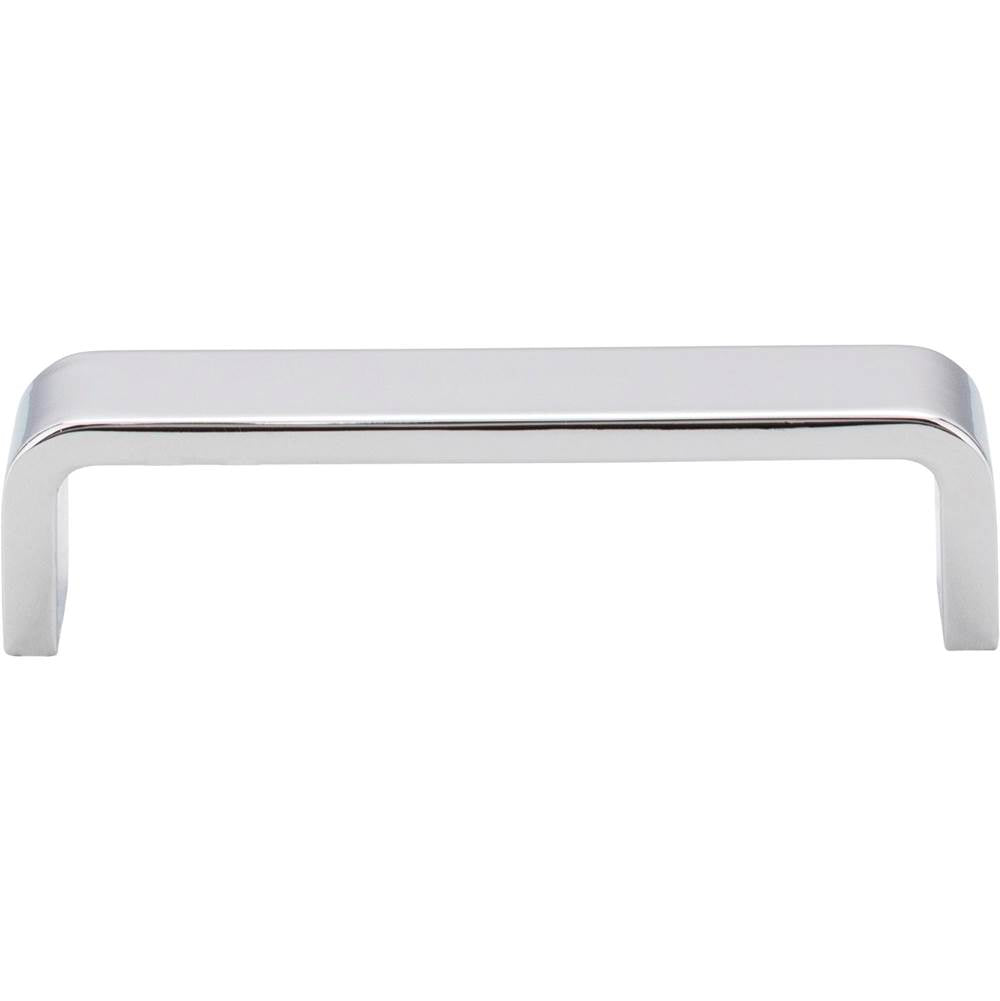 4'' Center-to-Center Brushed Chrome Square Asher Cabinet Pull