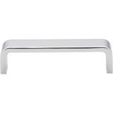 4'' Center-to-Center Brushed Chrome Square Asher Cabinet Pull