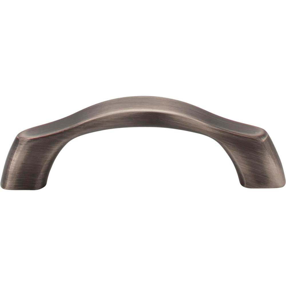 3'' Center-to-Center Brushed Pewter Aiden Cabinet Pull