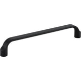 Hardware Resources - 160 mm Center-to-Center Matte Black Brenton Cabinet Pull - Matte Black
