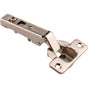 Hardware Resources - 125 degree Standard Duty Full Overlay Cam Adjustable Self-close Hinge without Dowels - Polished Nickel