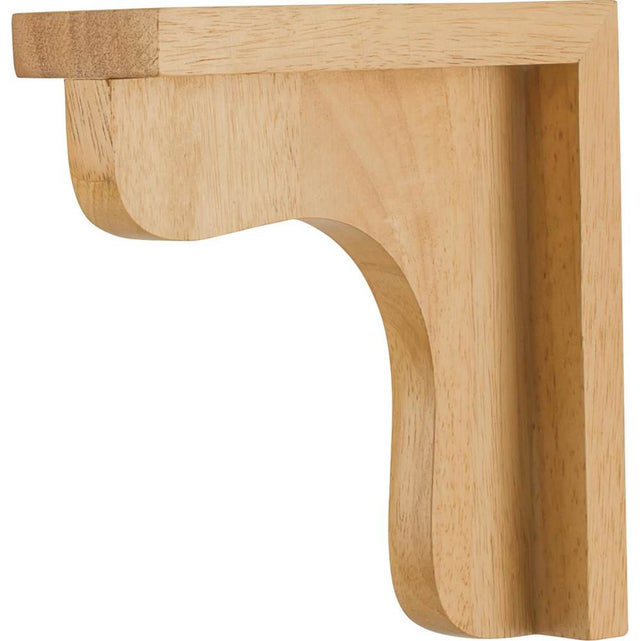 Hardware Resources - 2-1/2'' W x 8'' D x 8'' H Cherry Bar Corbel - Unfinished
