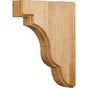 Hardware Resources - 1-3/4'' W x 7-1/2'' D x 9-1/2'' H Cherry Square Edge Corbel - Unfinished