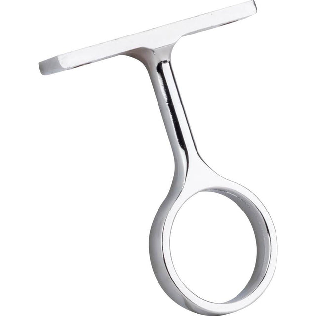 Hardware Resources - Chrome Center Support Bracket for 1-1/16'' Round Closet Rods - Chrome
