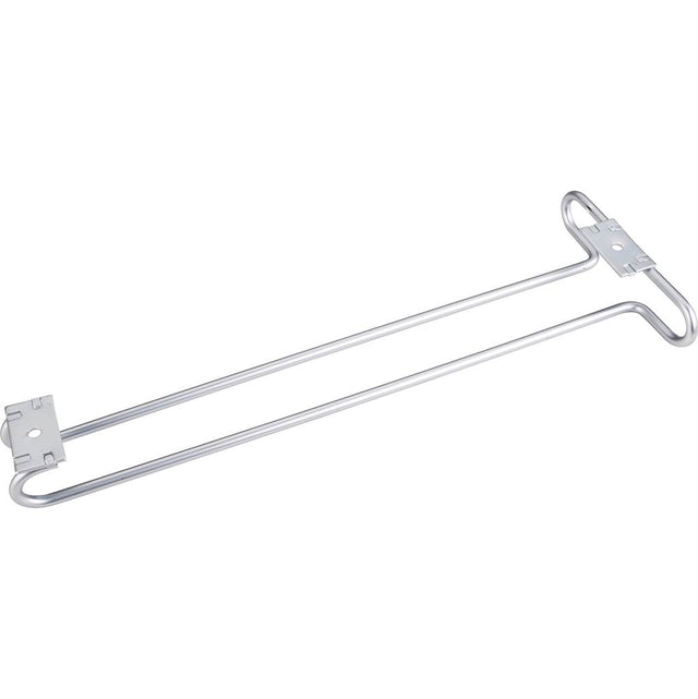 Hardware Resources - Satin Chrome Wire Stemware Rack - Brushed Chrome