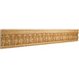 Hardware Resources - 1'' D x 3-3/4'' H Basswood Acanthus Hand Carved Moulding - Unfinished