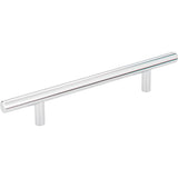 Hardware Resources - 128 mm Center-to-Center Polished Chrome Naples Cabinet Bar Pull - Polished Chrome
