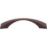96 mm Center-to-Center Distressed Antique Brass Square Glendale Cabinet Pull