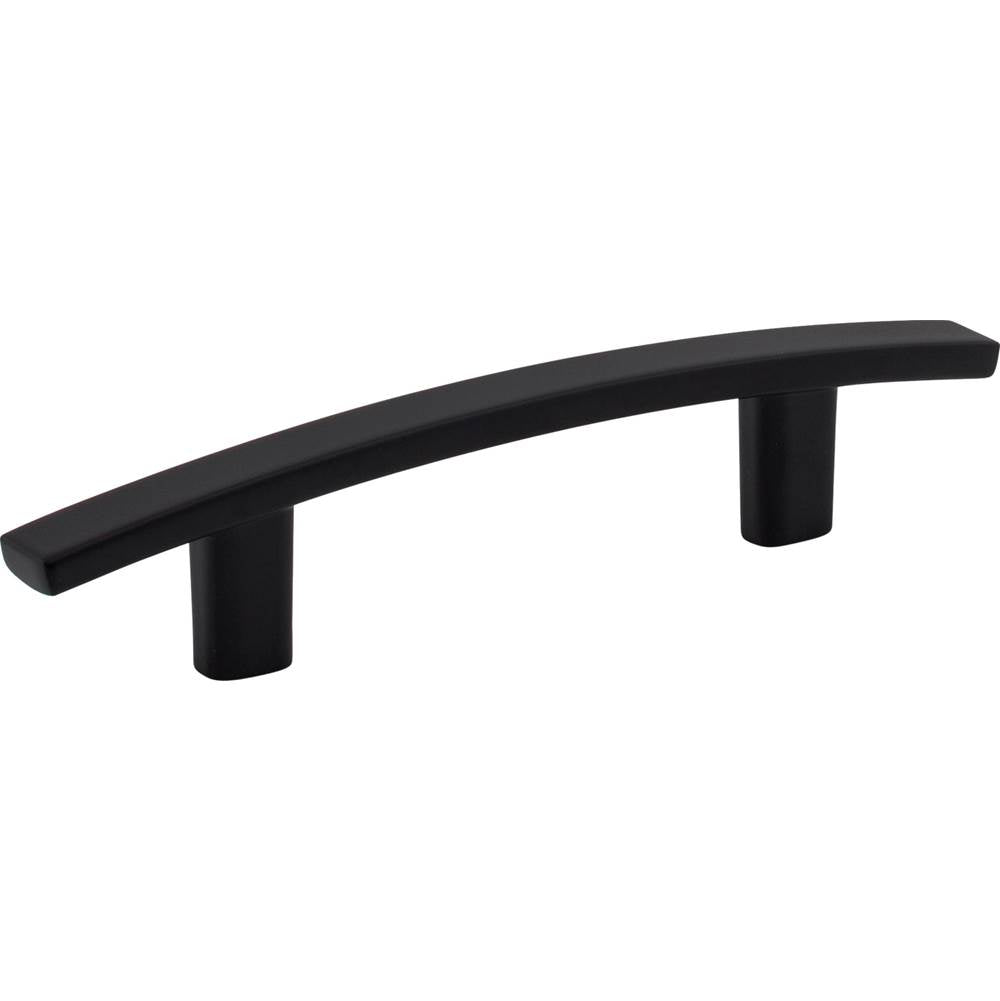 Hardware Resources - 3'' Center-to-Center Matte Black Square Thatcher Cabinet Bar Pull - Matte Black