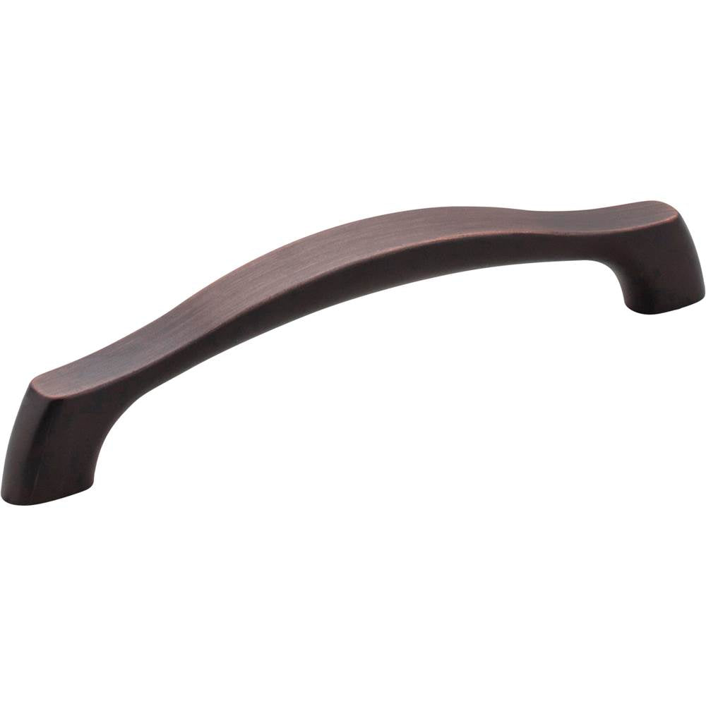 Hardware Resources - 128 mm Center-to-Center Brushed Oil Rubbed Bronze Aiden Cabinet Pull - Brushed Oil Rubbed Bronze