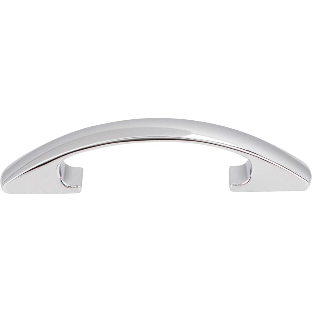 3'' Center-to-Center Brushed Pewter Arched Strickland Cabinet Pull