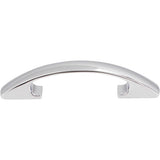 3'' Center-to-Center Brushed Pewter Arched Strickland Cabinet Pull