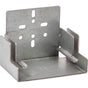 Hardware Resources - Steel Rear Bracket for Use Only With the USE58-300-9 Undermount Drawer Slide - Sold by the Pair - Zinc