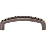 3'' Center-to-Center Brushed Pewter Rope Detailed Cypress Cabinet Pull