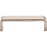 96 mm Center-to-Center Brushed Chrome Square Asher Cabinet Pull