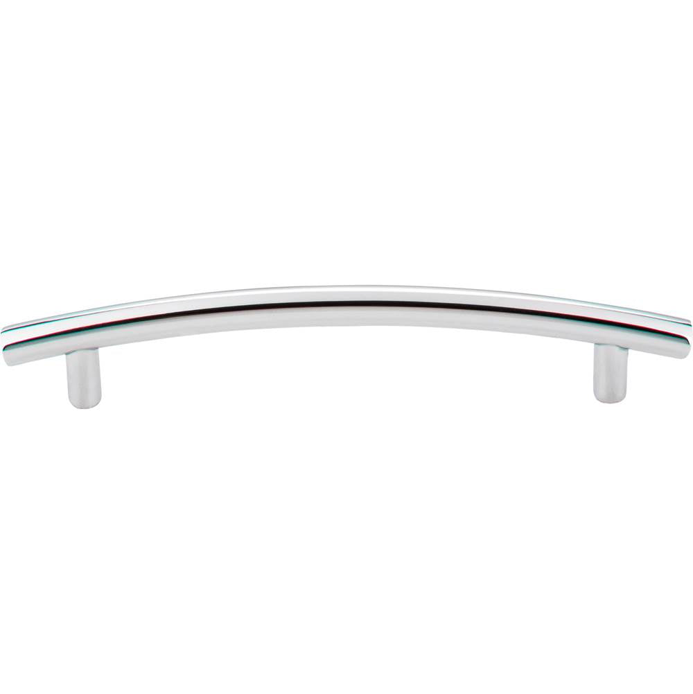 128 mm Center-to-Center Matte Black Arched Belfast Cabinet Pull
