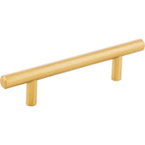Hardware Resources - 96 mm Center-to-Center Brushed Gold Naples Cabinet Bar Pull - Brushed Gold