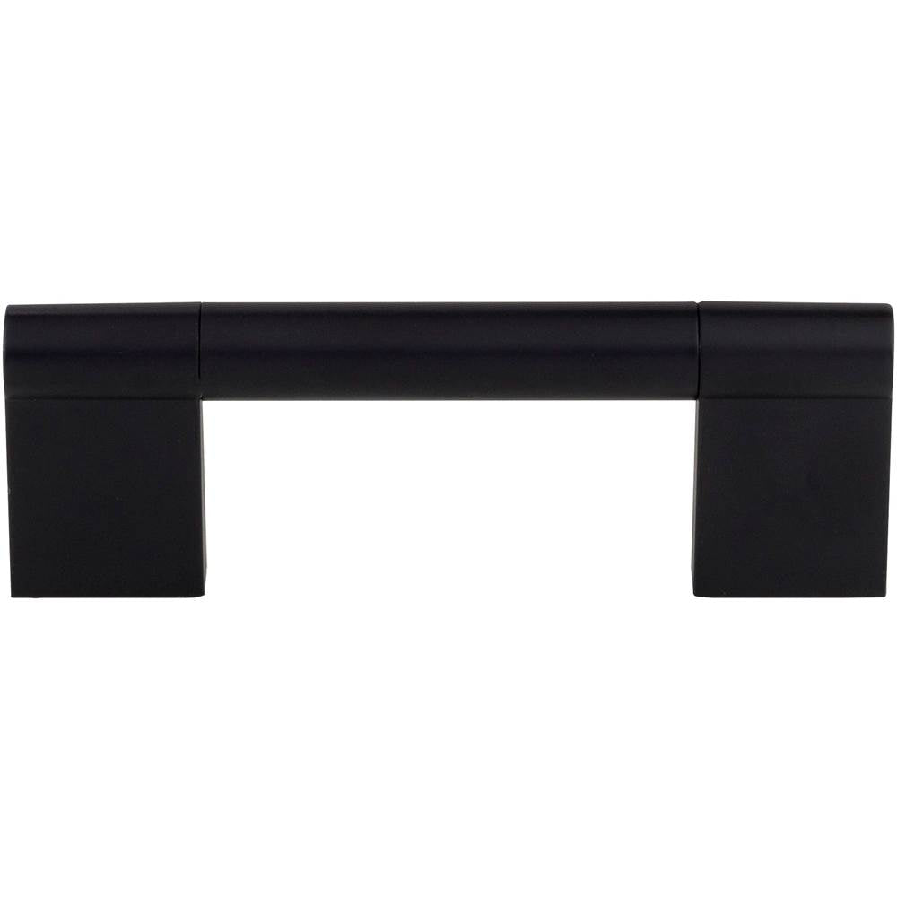 96 mm Center-to-Center Matte Black Knox Cabinet Bar Pull