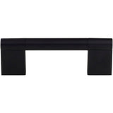 96 mm Center-to-Center Matte Black Knox Cabinet Bar Pull