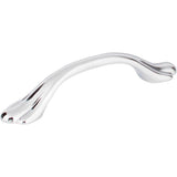 Hardware Resources - 3'' Center-to-Center Polished Chrome Gatsby Cabinet Pull - Polished Chrome