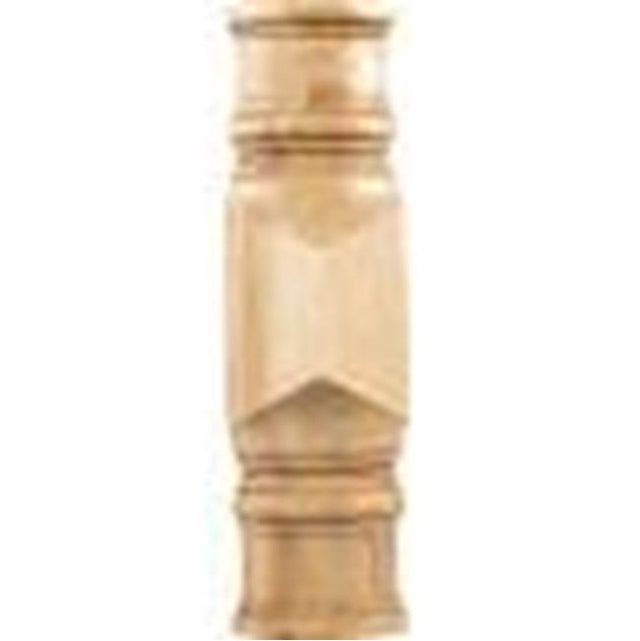 Hardware Resources - 2-7/8'' W x 2'' D x 9-7/8'' H Oak Center Spool and Transition Block - Unfinished