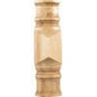Hardware Resources - 2-7/8'' W x 2'' D x 9-7/8'' H Oak Center Spool and Transition Block - Unfinished