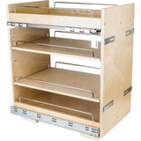 Hardware Resources - 14'' ''No Wiggle'' Base Cabinet Soft-close Pullout, Pre-Assembled - UV Coated