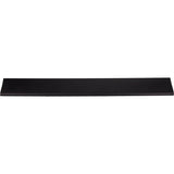 12'' Overall Length Brushed Chrome Edgefield Cabinet Tab Pull