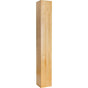 Hardware Resources - 5'' W x 5'' D x 35-1/2'' H Maple Square Post - Unfinished
