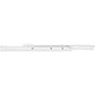 Hardware Resources - 16'' (400 mm) Standard Duty Cream White Self-closing 3/4 Extension Side Mount Epoxy Slide, Split Slides in Bulk Pack Screws and Instruction Incl. - White