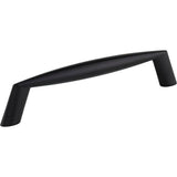 Hardware Resources - 128 mm Center-to-Center Matte Black Zachary Cabinet Pull - Matte Black