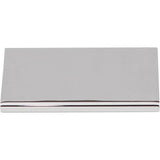 3'' Overall Length Brushed Chrome Edgefield Cabinet Tab Pull