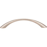 128 mm Center-to-Center Brushed Antique Brass Arched Kingsport Cabinet Pull