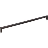 Hardware Resources - 320 mm Center-to-Center Matte Black Square Stanton Cabinet Bar Pull - Matte Black