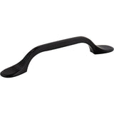 Hardware Resources - 96 mm Center-to-Center Matte Black Kenner Cabinet Pull - Matte Black