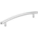 Hardware Resources - 128 mm Center-to-Center Polished Chrome Arched Belfast Cabinet Pull - Polished Chrome