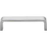 4'' Center-to-Center Brushed Chrome Square Asher Cabinet Pull