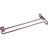 Hardware Resources - Brushed Oil Rubbed Bronze Wire Stemware Rack - Brushed Oil Rubbed Bronze