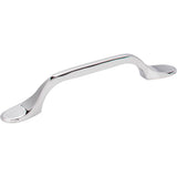 Hardware Resources - 96 mm Center-to-Center Polished Chrome Kenner Cabinet Pull - Polished Chrome