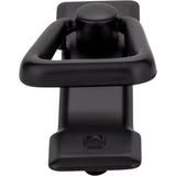 2-1/4'' Center-to-Center Matte Black Rectangle Verona Cabinet Drop Pull